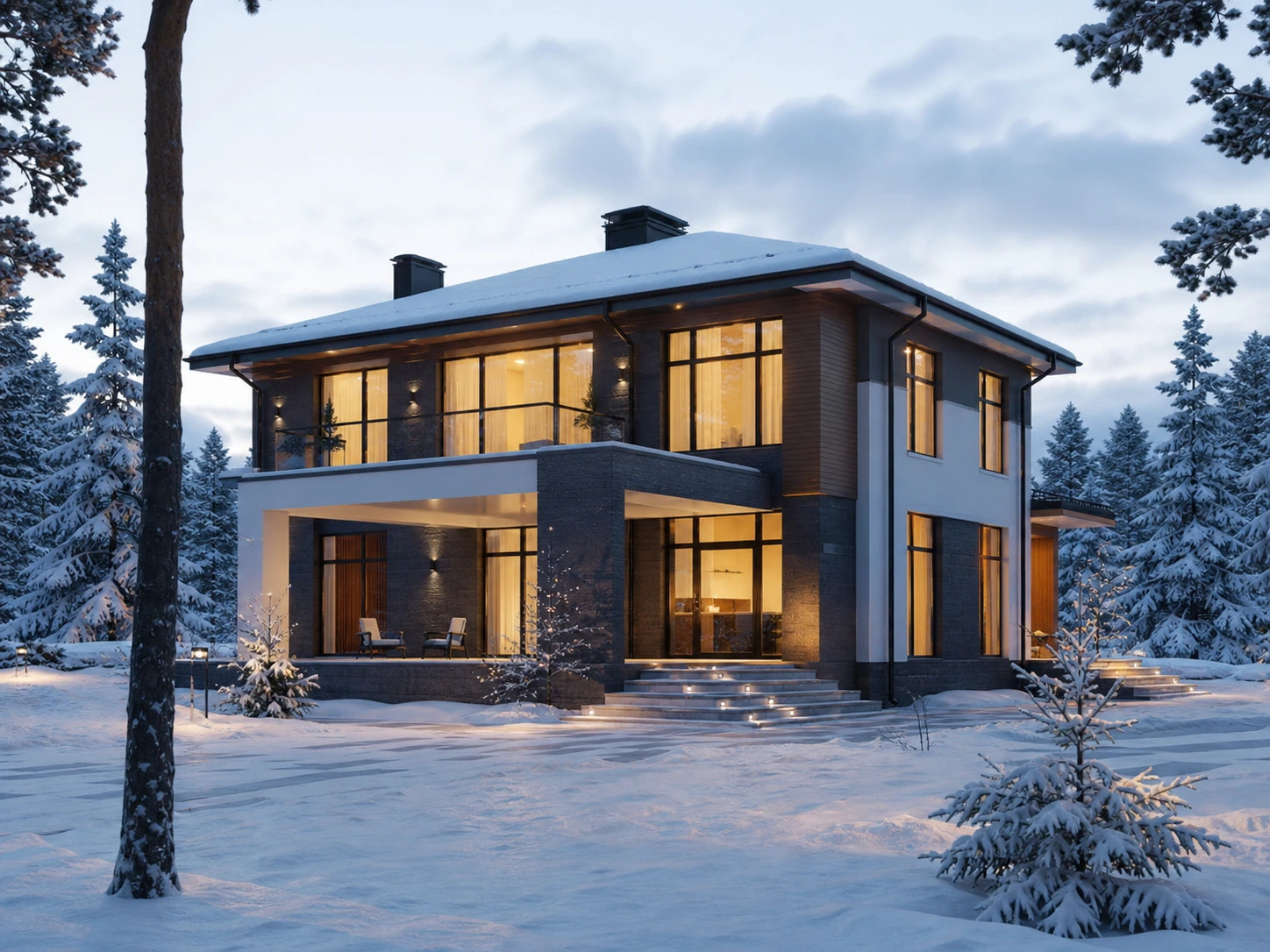 Дома с мансардой в каталоге FIXPLANS