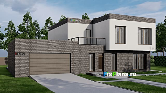 Двухэтажный дом F-6245