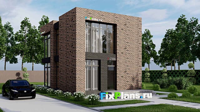 Двухэтажный дом F - 2366